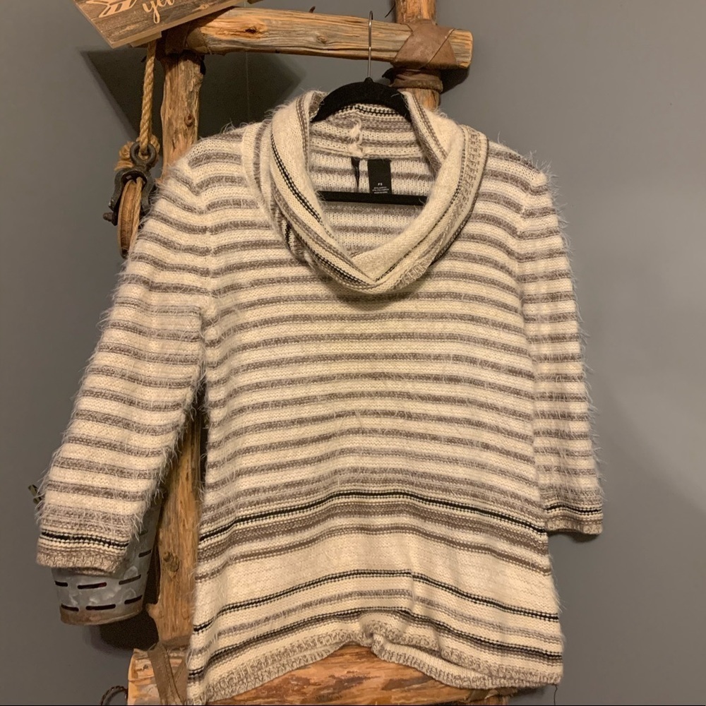 New Directions Cowl Neck Sweater Small Petite